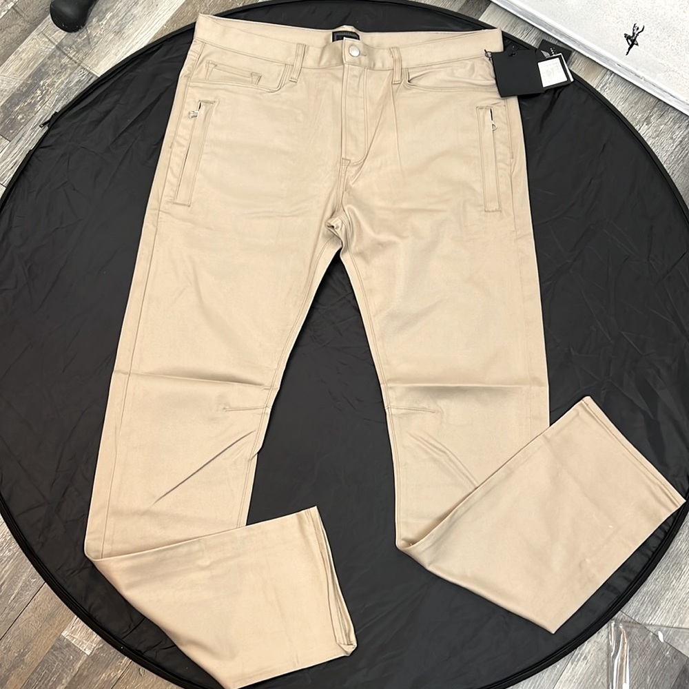 Cordova pants business casual size 36 6 pockets by diamond  co 💎  beige sand NWT